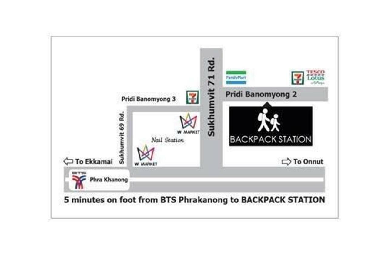 Hostel Backpack Station Bangkok Zewnętrze zdjęcie